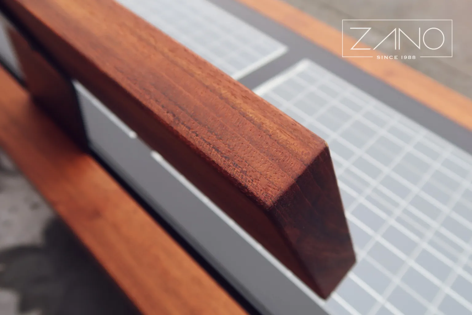 jatoba koksne, pilsētas mēbeles, pilsētas soliņi