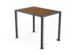 Pergola 3 x 2 m 22.001.2 | oglekļa tērauds un cietkoksne
