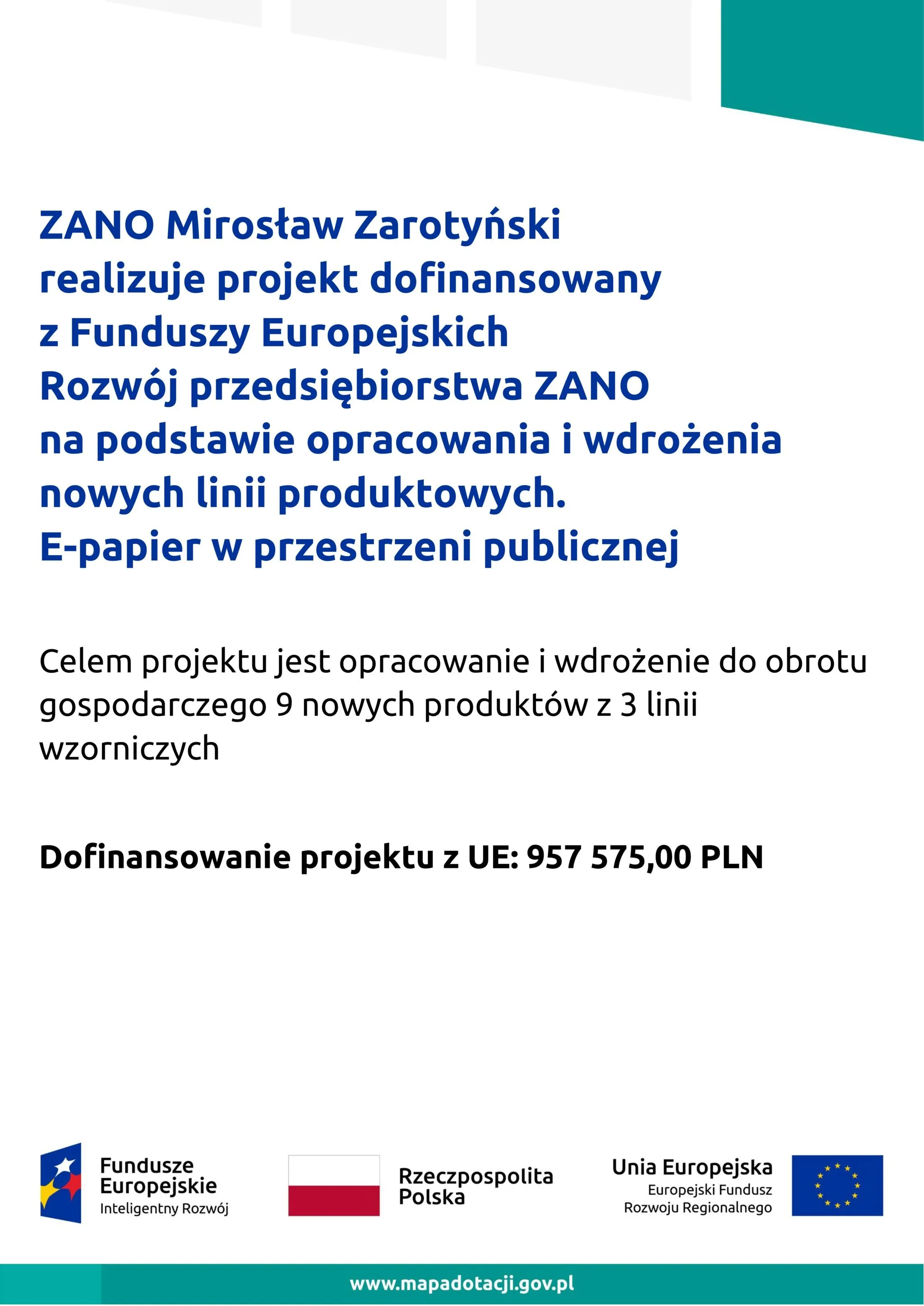projekta līdzfinansējums no ES