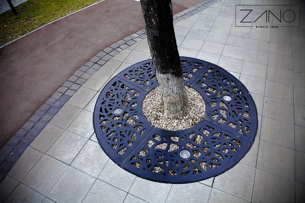 metāla koku aizsargi