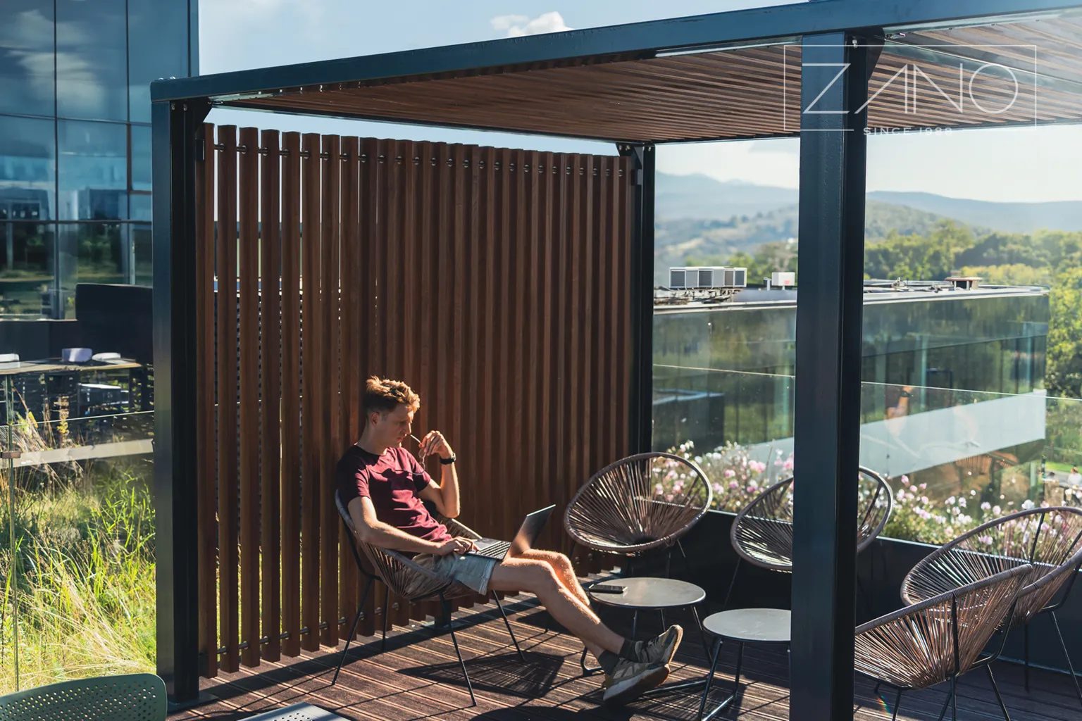pergola „Zano“ – pilsētas mēbeles