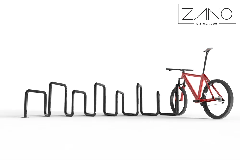 Vienkāršs velosipēdu statīvs – izkārtojums