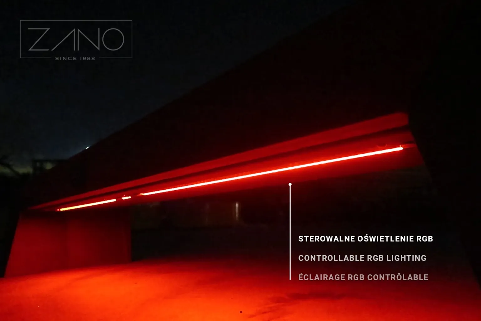 LED apgaismojums – regulējamas RGB krāsas
