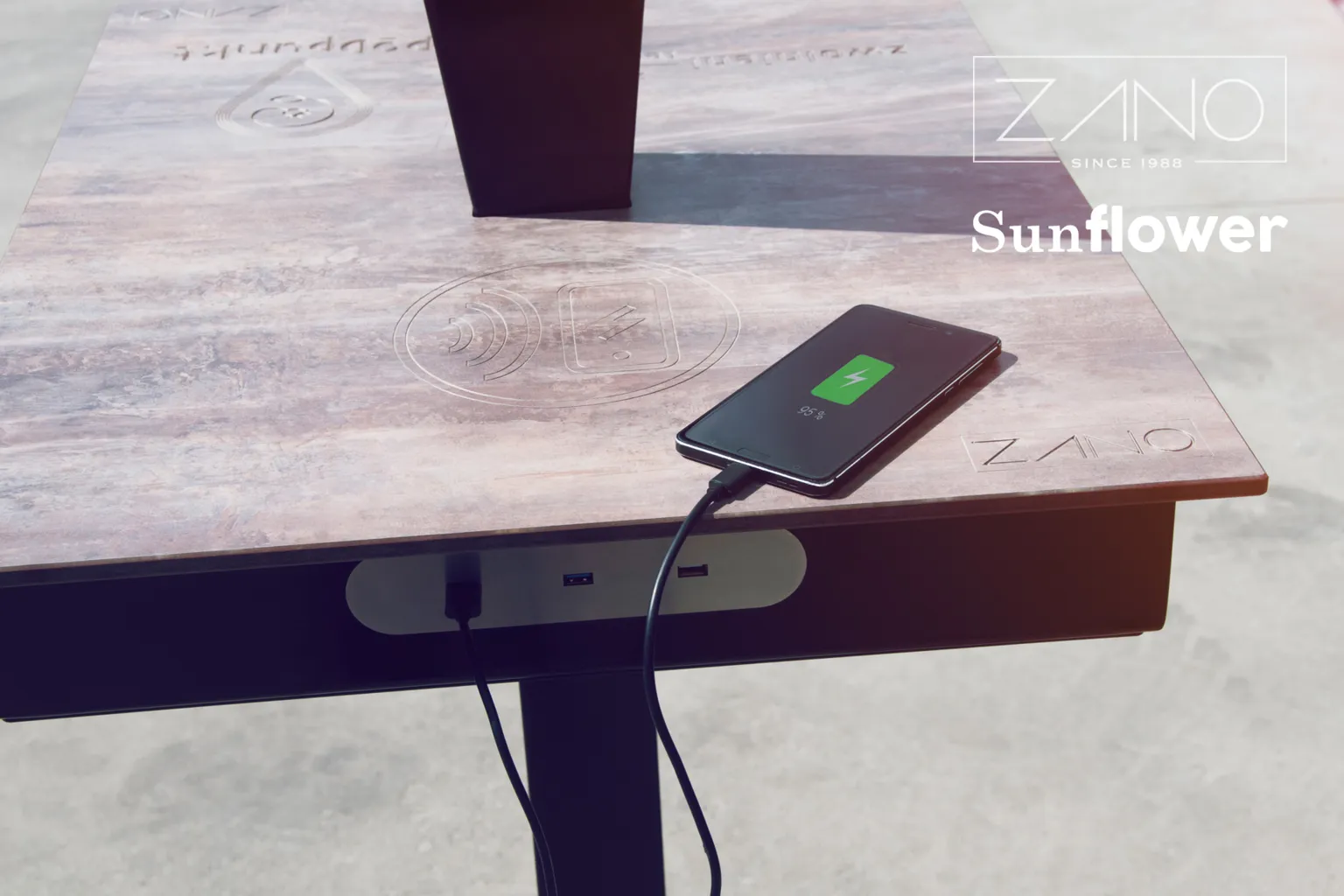 Sunflower – USB uzlādes pieslēgvietas