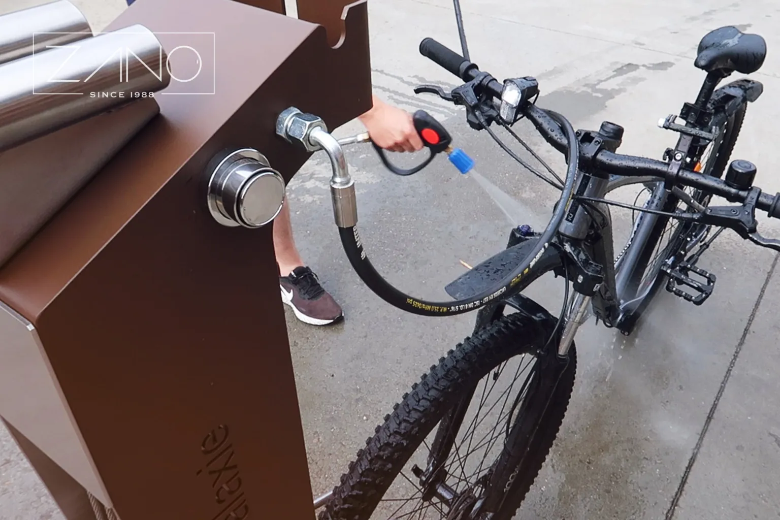 Pilsētas velosipēdu mazgāšanas stacija