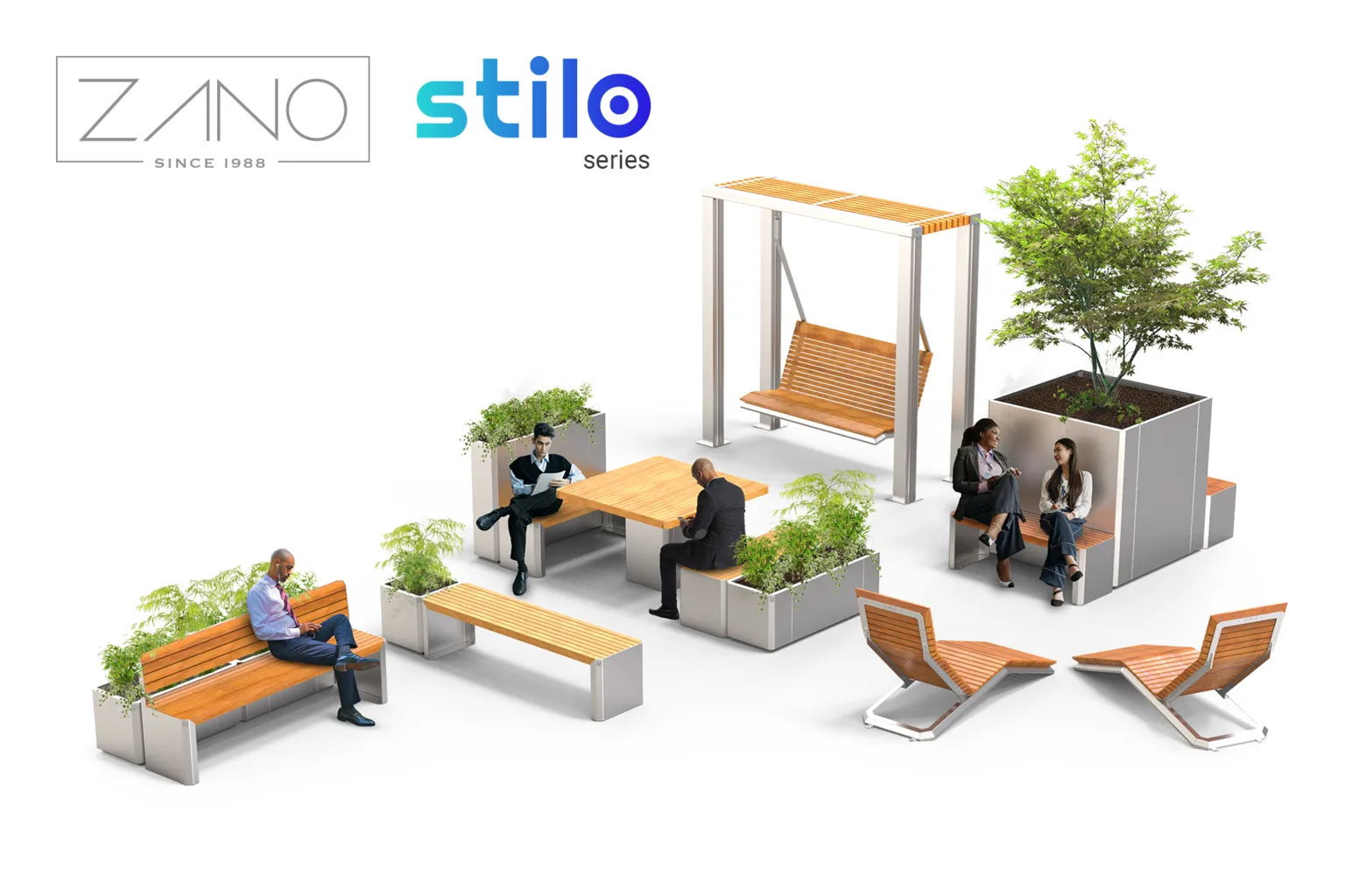 Stilo – ZANO pilsētas mēbeles