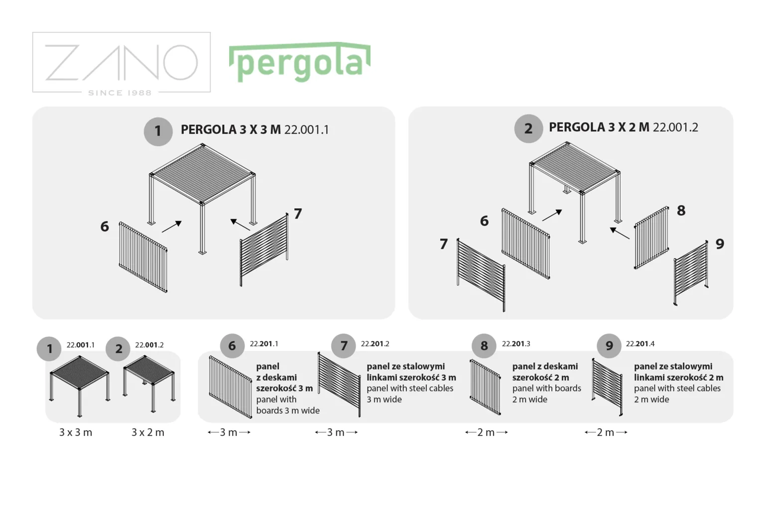 Pergolas segmenti 2