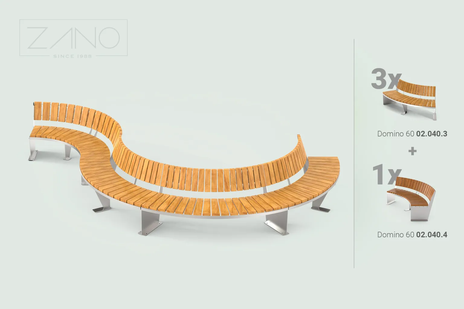 „Domino“ soliņu kompozīcija