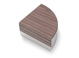 02 450 2 modulārā sola „Orbit“ stūra elements