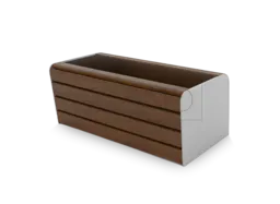 06 012 1 m nerūsējošā tērauda puķu pods