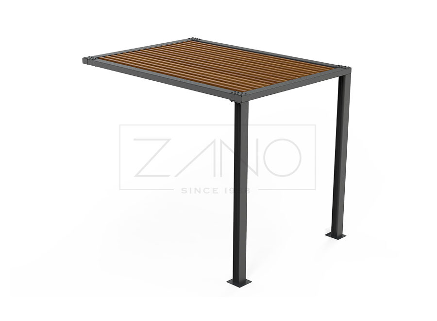Pergolas modulis 2 x 3 m 22.101.3 oglekļa tērauds