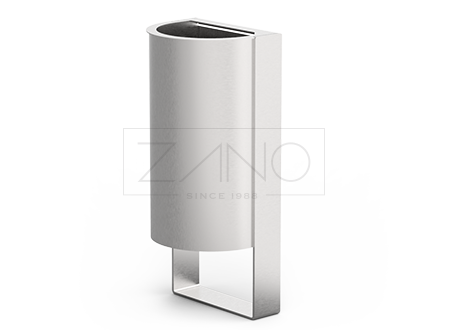 Nerūsējošā tērauda sadzīves atkritumu tvertne Pilsētas atkritumu tvertne | Vienkārša, izturīga, lēta, lēta, izturīga