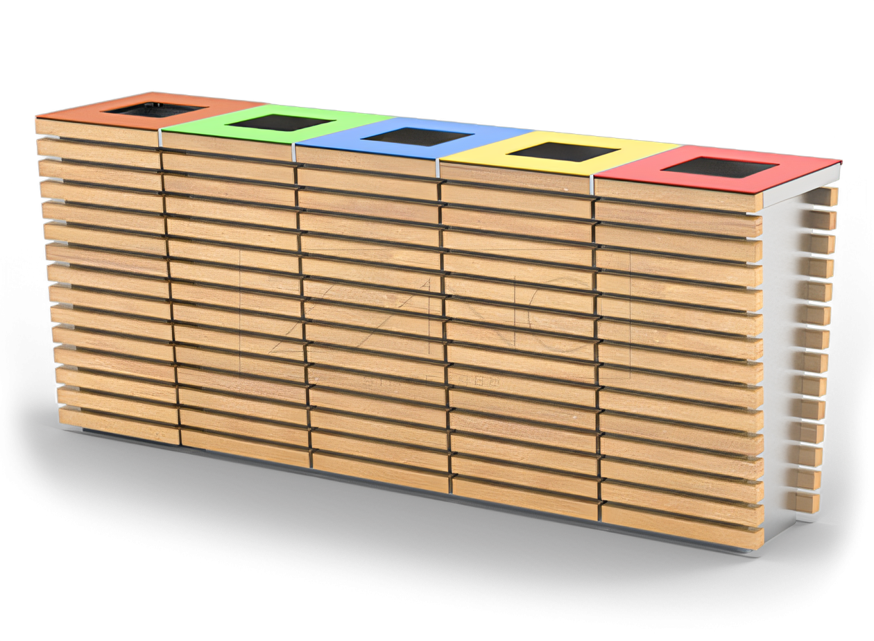 Sadzīves atkritumu tvertnes atkritumu &scaron;ķiro&scaron;anai