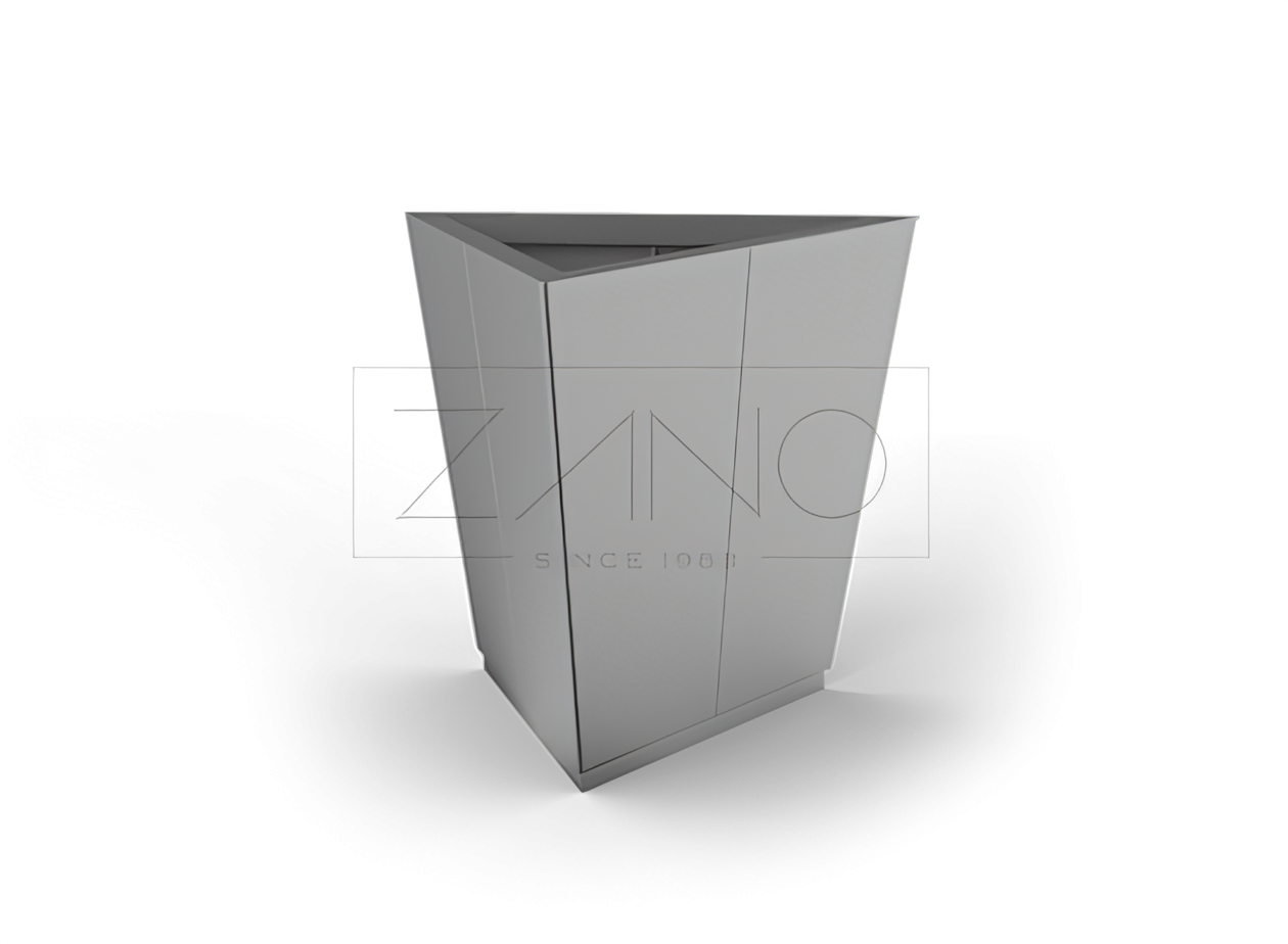 Pilsētas koku podiņš | ZANO pilsētas mēbeles Ģeometrisks, dizaina pilsētas podiņš