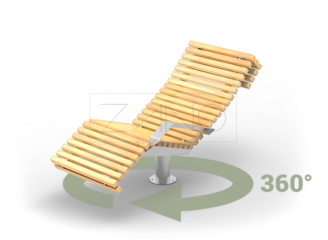 Zibspuldzes pilsētas atpūtas krēsls parka vidē.