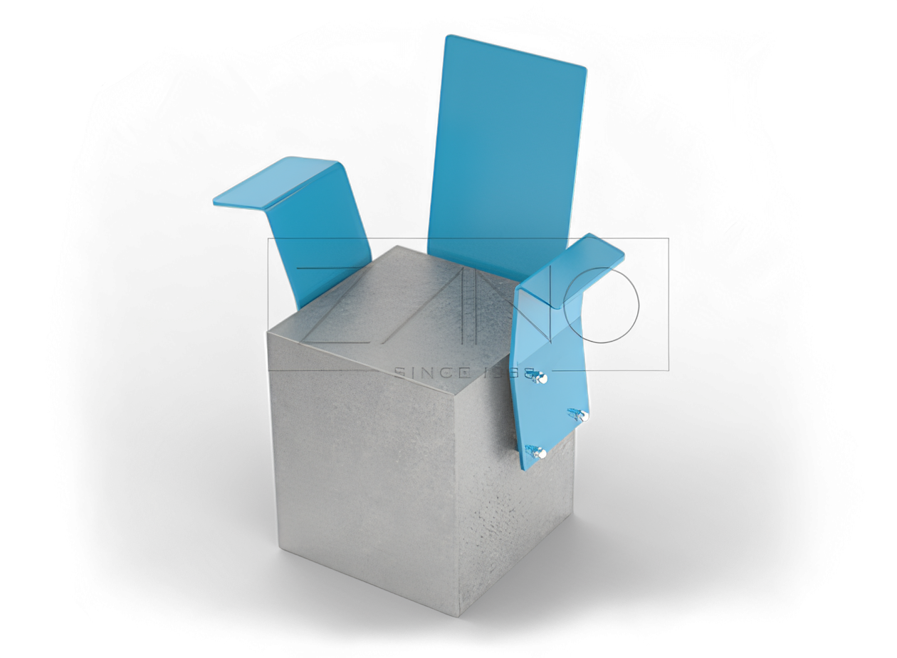 ZANO arhitektoniskā betona pilsētas mēbeles