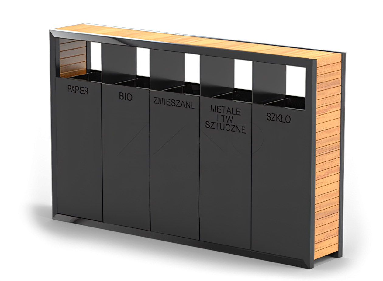 Pavo atkritumu tvertne, klasifikācija: plastmasa, metāls, papīrs, bio, jauktie atkritumi Pavo atkritumu tvertne, klasifikācija: plastmasa, metāls, papīrs, bio, jauktie atkritumi