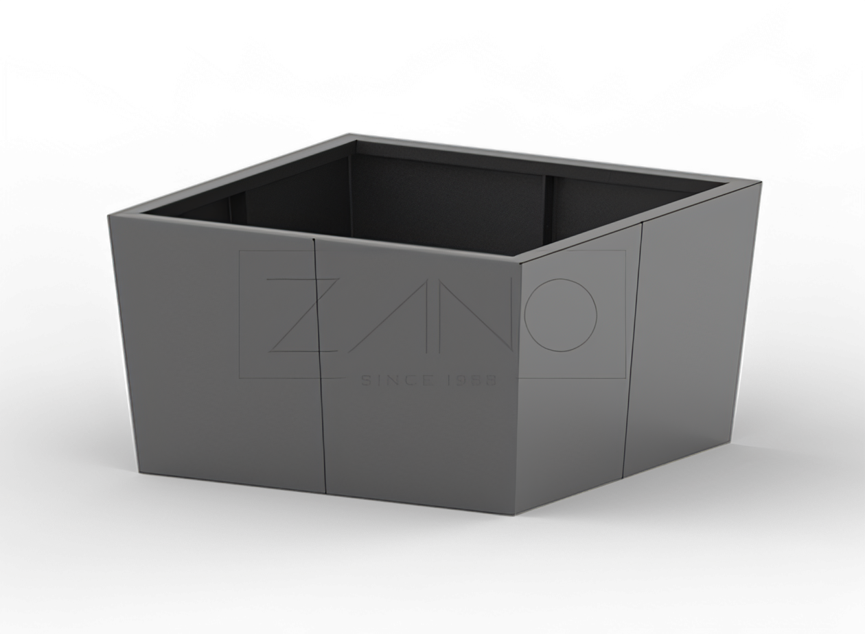 Melns tērauda Tulpju pods L izmēra Melns tērauda Tulpju pods L izmēra