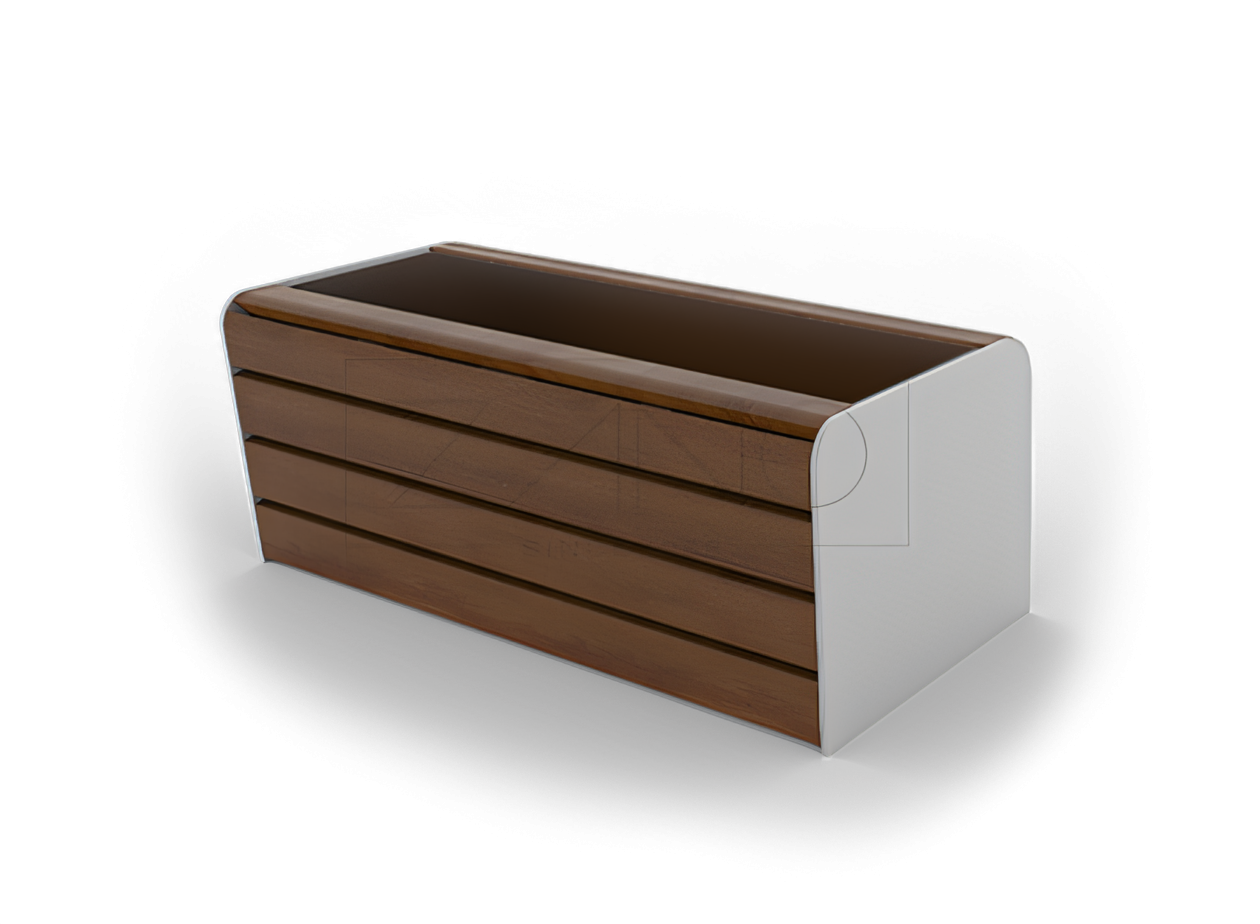 Mīkstais podiņš 06.012.1.M nerūsējošais tērauds, egles koksne Mīkstais podiņš 06.012.1.M nerūsējošais tērauds, egles koksne