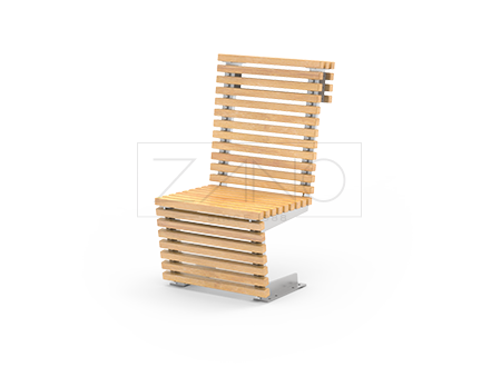 Nerūsējošā tērauda grozāmais krēsls