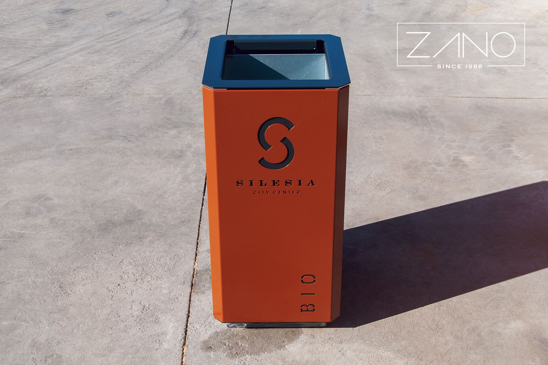 BIO atkritumu urna | ZANO pilsētas mēbeles