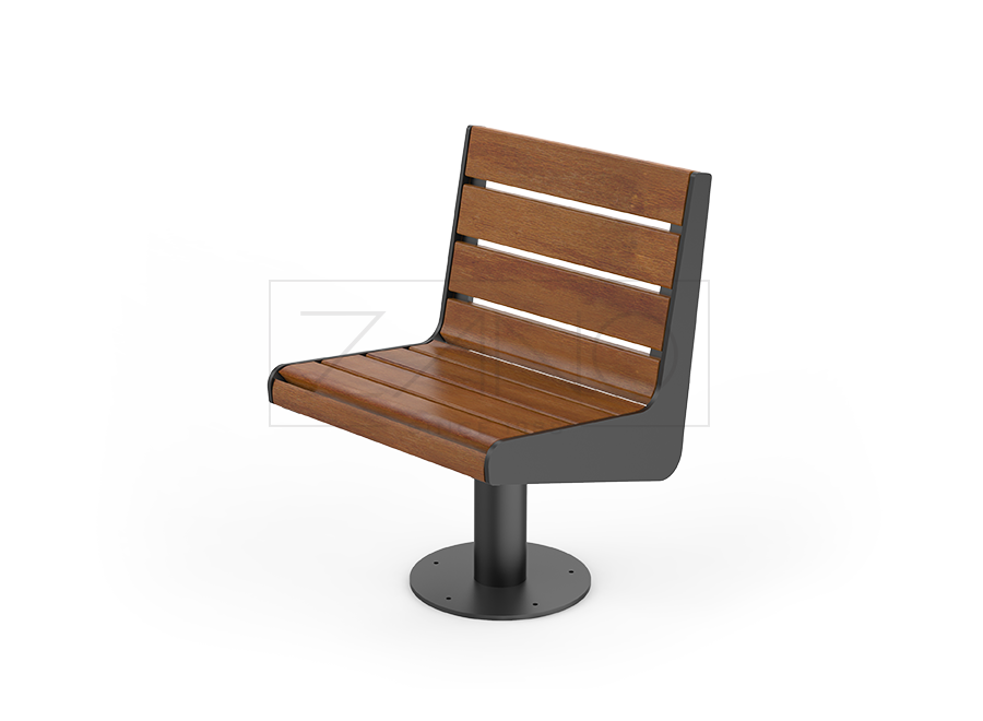 Grozāms krēsls Soft 02.612 | Oglekļa tērauds, egles koks